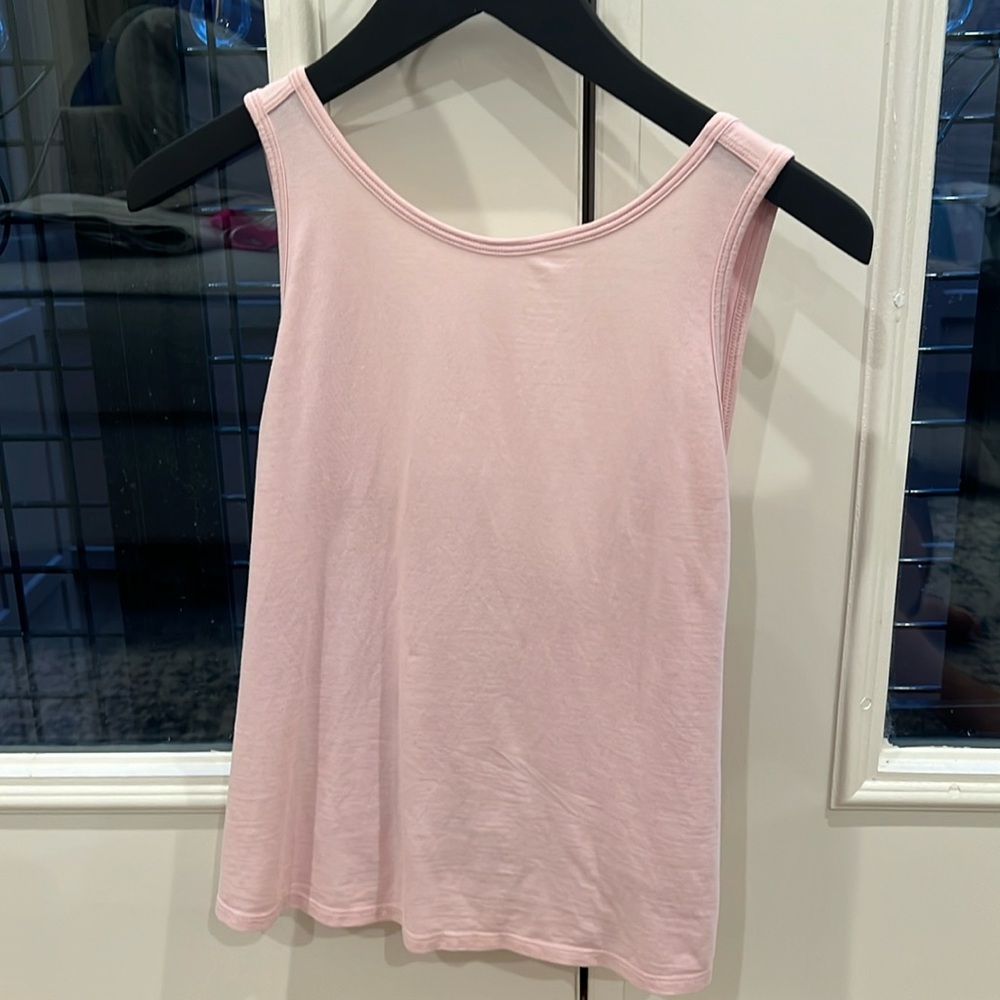Lululemon pink twist tank size 4